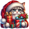 Noël chat