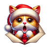 Noël chat