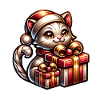 Noël chat