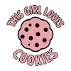 Cookies Siger Chokoladekager Sjov Cookie Gave