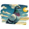 Sunrise Pigeon