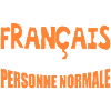 Je suis prof de français
