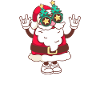 Auf lock Santa