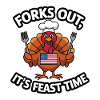 Dinde drôle de Thanksgiving