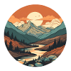 Nature Hiking Landscape