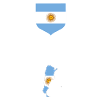 Argentine Cadeau Argentine Drapeau argentin