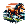 Irisches Zugpferd Pferd