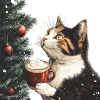 Cappuccino Cat