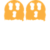 Halloween Geist Schädel