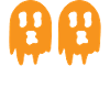 Halloween Geist Schädel