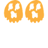 Halloween Geist Schädel