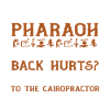 Pharaon Dos Blessé CairoMythologie Praticienne