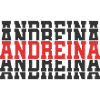 Andreina t-shirt t-shirt gift stacked text