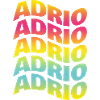Adrio wave effect t-shirt gift idea