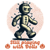 Voodoo Doll Creepy Party Design