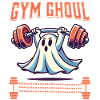 Gym Ghoul Halloween Fitness Ghost