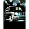 Blue car