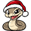 Serpent Cobra Noël Mignon