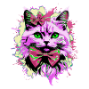 Katze Pink
