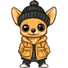 Chihuahua Dog Winter