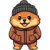 Chow Chow Chien Hiver