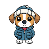 Jack Russell Terrier Dog Winter