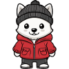Samoyed Dog Winter