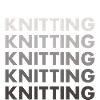 Knitter Knitting