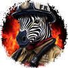 Zèbres Pompiers / Pompier Zebra