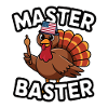 Dinde drôle de Thanksgiving