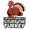 Dinde drôle de Thanksgiving