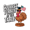 Dinde drôle de Thanksgiving