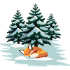 Fuchs schlafend