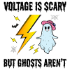 Electrician Halloween Electrical Technician Ghost