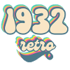 1932 retro idée cadeau