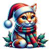 Xmas Christmas Cat Christmas