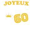 joyeux anniversaire 60 ans