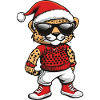 Noël guépard Noël