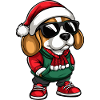 Beagle Chien Noël Noël