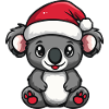 Koala Christmas Cute