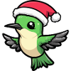 Colibri Oiseau Noël Mignon