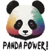 Panda Bear Kids Panda Power