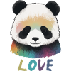 Panda Bear Love Dear Kids