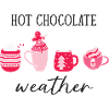 Hot Chocolate Weatrher Christmas Vibes