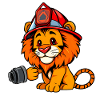 Fiery Lion Photographer