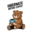 Gemütlicher Bär Vor Kaffeezeit