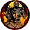 Fire Brigade Dachshund