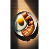 Bacon and eggs