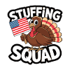 Dinde drôle de Thanksgiving