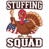 Lustiger Thanksgiving Truthahn